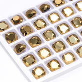 Dorado Cushion Square Shape High Quality Glass Pointed Back Fancy Rhinestones WholesaleRhinestone